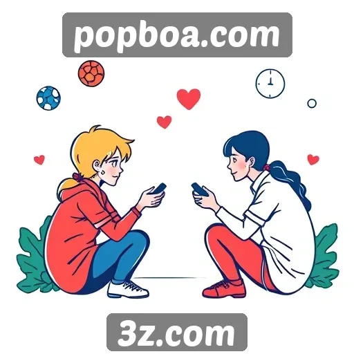 Explorando a comunidade de jogadores no Popboa.com