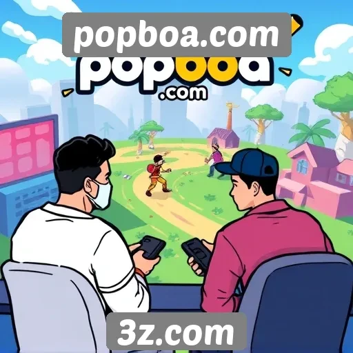 Entrevista com desenvolvedores sobre jogos do popboa.com